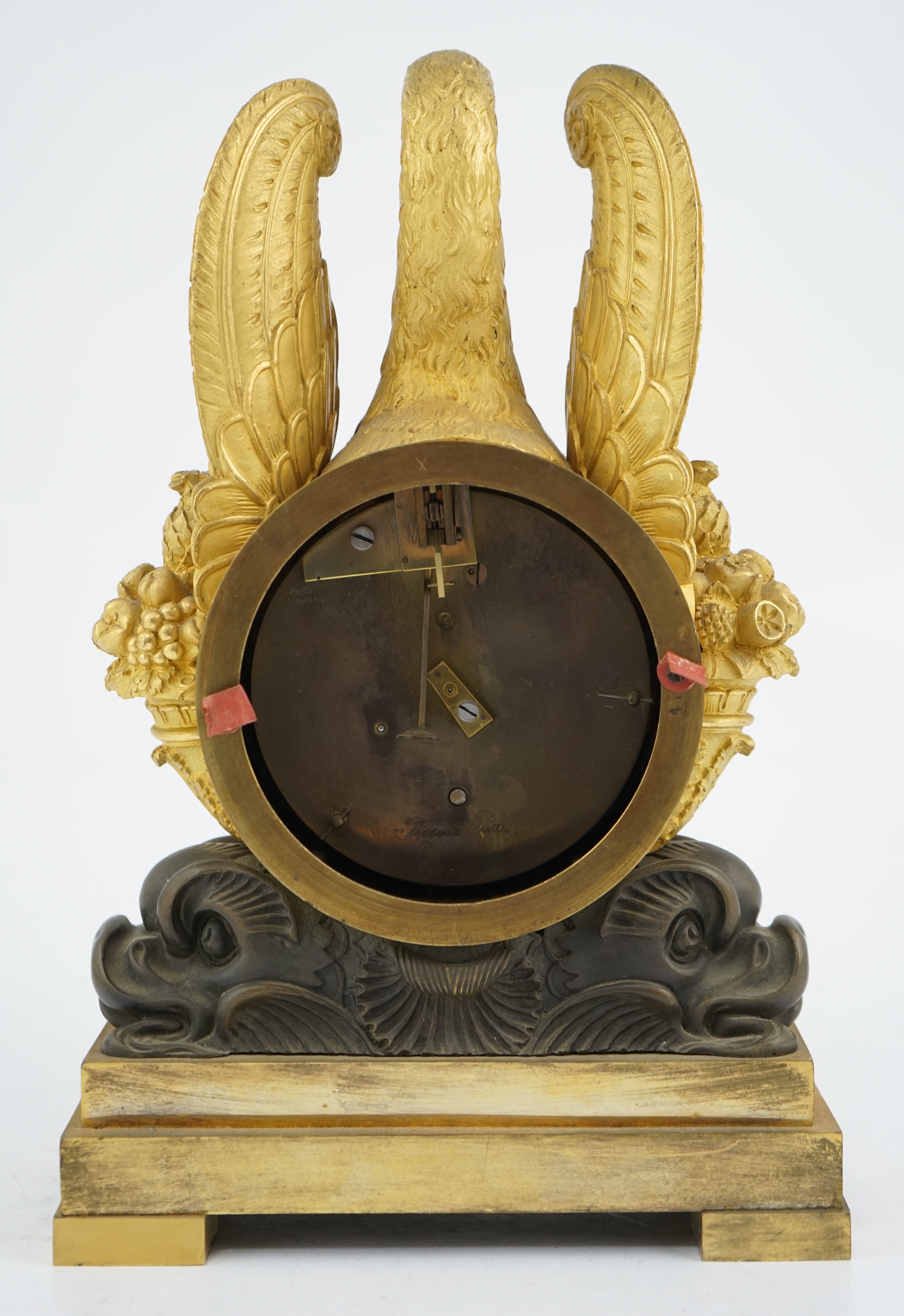 J. Schwearer, Regents Park, a Regency bronze and ormolu mantel timepiece